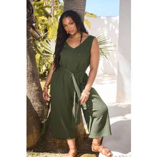 Yours Curve Slips Waist Textured Buksedragt48