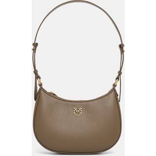 Pinko Half Moon Mini Skuldertaske olivengrøn
