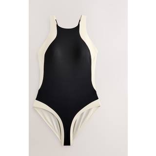 Next Høj hals Halterneck Tummy Control BadedragtEU 42 (UK 14)