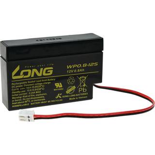 KungLong Blybatteri WP0.8-12S kompatibel med YUASA NP0.8-12