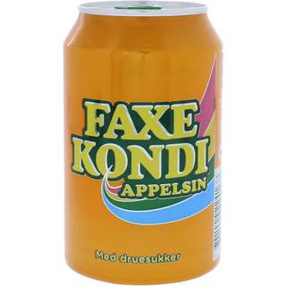 4 x Faxe Kondi Appelsin 330ml