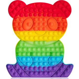 Mr. Pen-Poppers Fidget Toy Happy Bear Popper Toy For Kids and Adults Bubble Pop Fidget Toy Fidget Popper Fidget Poppers For Toddlers 1-3 Popper T