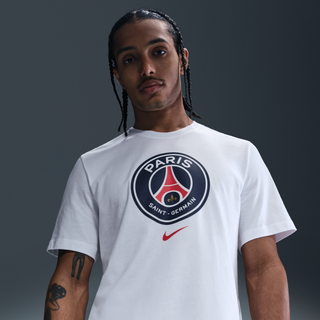 Paris Saint-Germain Nike Football-T-shirt til mænd - hvid - L