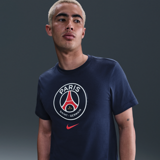 Paris Saint-Germain Nike Football-T-shirt til mænd - blå - L