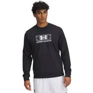 Under Armour Rival Terry Logo Men's Crew Black / Castlerock / White M
