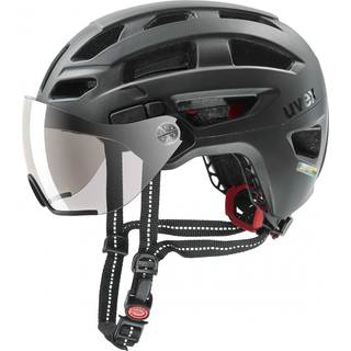 Uvex finale visor, cykelhjelm, sort