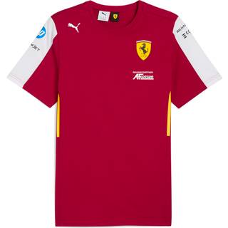 PUMA Scuderia Ferrari LMH Replica Tee Men, Clothing, Dark Cherry, S