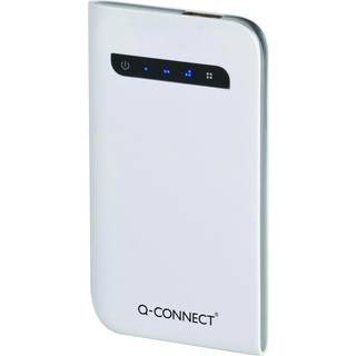 Q-connect 3000mAh powerbank hvid