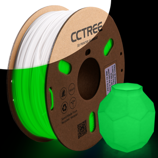 PETG 1.75 mm 1 kg - Glow in the dark Green