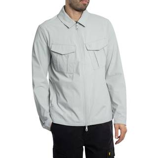 Lyle And Scott Pocket Overshirt Grey