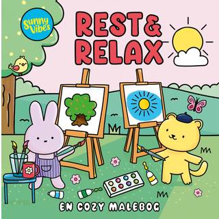 Sunny Vibes malebog - Rest & Relax