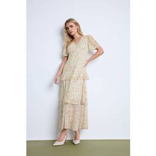 PixieGirl Petite PixieGirl Petite Natural Ditsy Maxi Dress