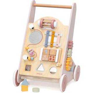 Kid'oh Gåvogn m. Aktivitetslegetøj - 2-i-1 - Rosa