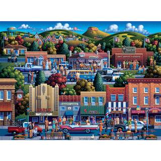 Buffalo Games - Eric Dowdle - MT Airy NC - Mayberry - 1000 Piece Jigsaw -puslespil til voksne -Challenging -puslespil perfekt til spilaftener - F