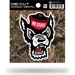 Rico Industries NCAA North Carolina State Wolfpack Primært logo på Camo 4 """" X 4 """" Sportskalet
