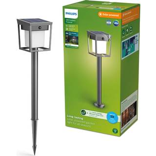 Philips Blaise Solcelle Bedlampe i antracit