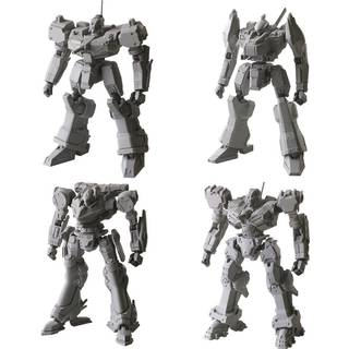 Armored Core Structure Arts Plastic Model Kits 4-Pack Series 1