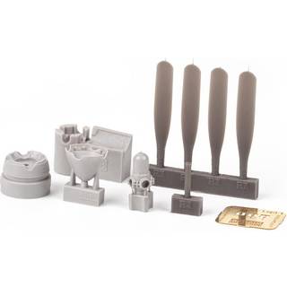 P-51B/C Hamilton Standard propeller uncuffed  EDUARD