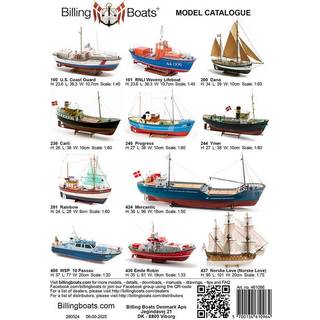 Billing Boat leaflet 8 page x mini A4 catalogue