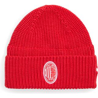 PUMA AC Milan Essentials Beanie, Sport, Red/White, OSFA