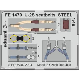 U-2S seatbelts STEEL