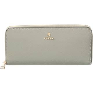 Furla Camelia XL Pung grå grøn