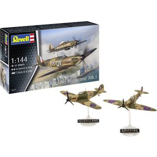 Model Set Spitfire Mk.Ia & Hurricane Mk.I