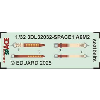 A6M2 Zero seatbelts SPACE TAMIYA