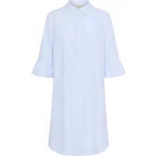 Cream Cramala Shirt Dress Kjoler 10614103 Light Blue Stripe (34)