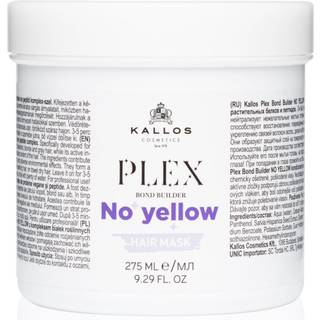 Kallos Plex No Yellow Hårmaske til at neutralisere gule toner 275 ml - 275 ml