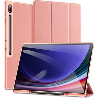Samsung Galaxy Tab S10 Ultra Dux Ducis Domo Tri-Fold Smart Folio Cover - Pink