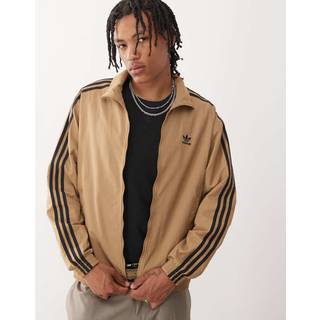 Adicolor Woven Firebird træningsoverdel - Beige / Black - XS