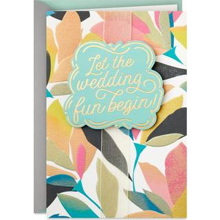 Hallmark Engagement Card eller Bridal Shower Card (Let Wedding Fun Begynd)