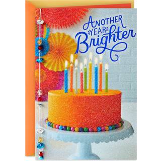 Hallmark fødselsdagskort (endnu et år lysere)