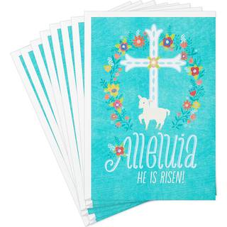 DaySpring Pack of Religious Easter Cards Alleluia (8 kort med konvolutter)