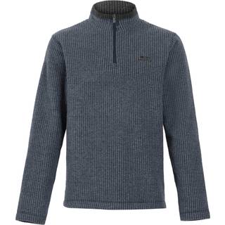 Weird Fish Weird Fish Navy Newark Quarter Zip Grid Fleece