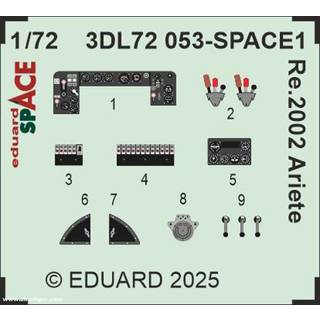 Re.2002 Ariete SPACE   ITALERI