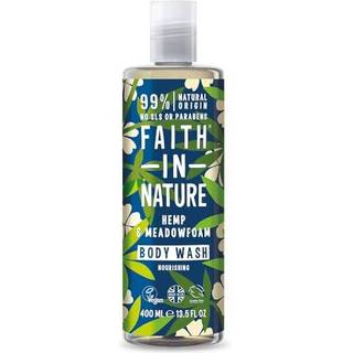 Faith in Nature Hamp og Engrapgræs Body Wash - 400 ml.