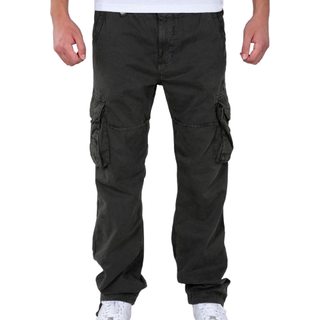 ALPHA INDUSTRIES Herren Cargohose grau
