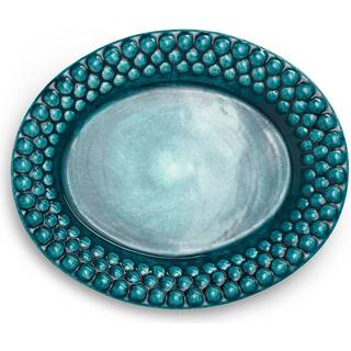 Mateus Bubbles oval tallerken – 20 cm Ocean