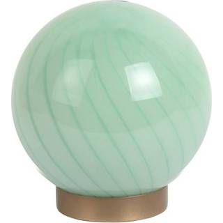 Leitmotiv Summer Globe bordlampe 15,2x16,7cm glas grøn