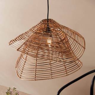 PR Home Olga hængelampe i rattan, Ø 51 cm