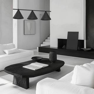 Hængelampe Capital Eko-Light, dæmpbar, Sort, Stue/spisestue, Metal, Moderne