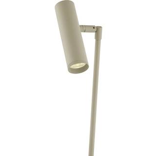 Tom Pro LED-bordlampe, sandfarvet, højde 47 cm, CCT, dæmper