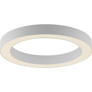 PURE LED loftslampe Lines, dæmpbar, Hvid/opal, Stue/spisestue, Aluminium, Moderne