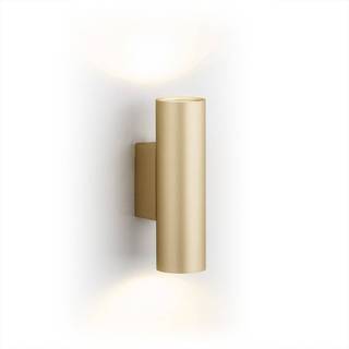 Væglampe Marion Plus Argon, dæmpbar, Messing/guld, Stue/spisestue, Metal, Moderne