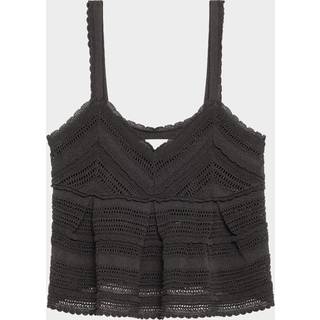 Zimmermann Lucky lace top - black - S