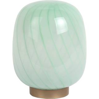 Leitmotiv Summer Globe bordlampe 15,6x20cm glas grøn