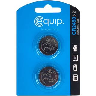 Equip CR2450 batteripakke (2-pakke)