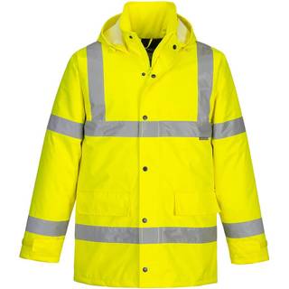 Hi-Vis Trafikjakke - Gul (Størrelse: 5XL)
